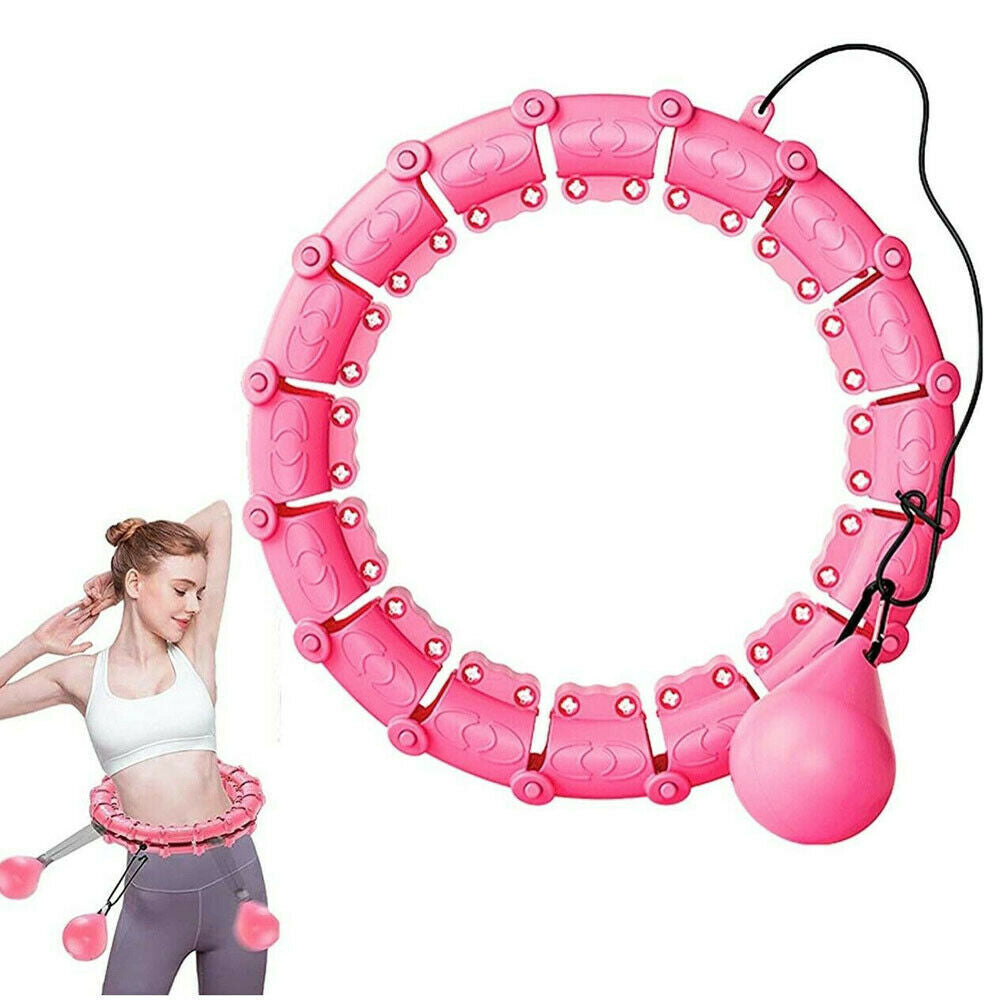 Customizable Knots Smart Hula Hoop Detachable Massage Exerciser Fitness
